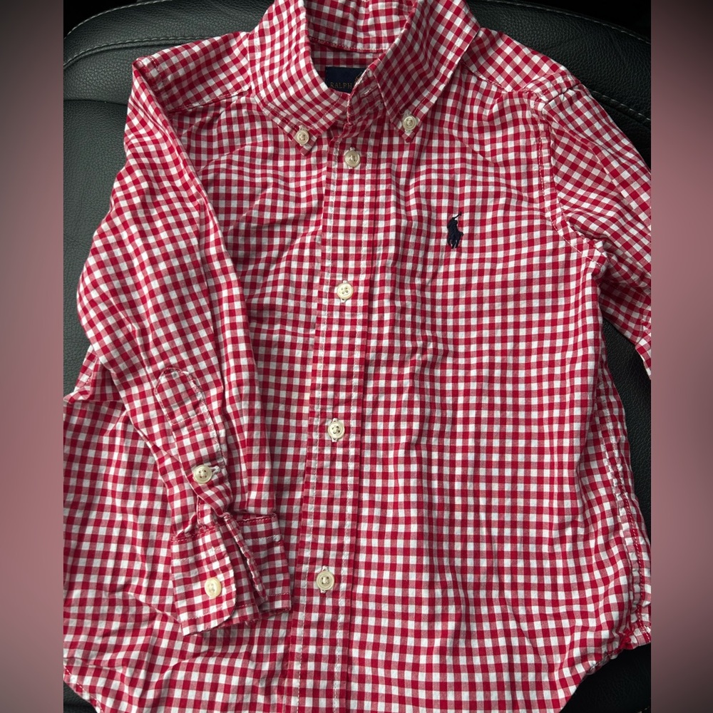 Ralph Lauren toddler 2T collared button down shirt